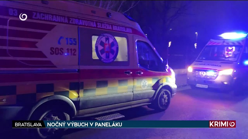 NOČNÝ VÝBUCH V PANELÁKU
