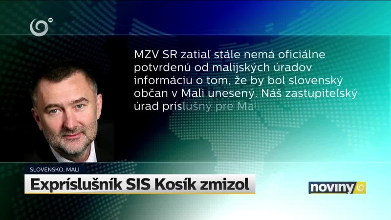 Expríslušník SIS Kosík zmizol