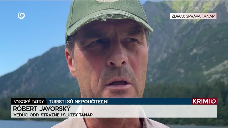 TURISTI SÚ NEPOUČITEĽNÍ