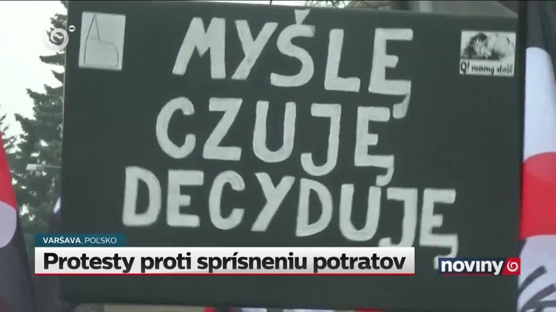 Protesty proti sprísneniu potratov