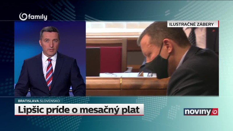 Lipšic príde o mesačný plat