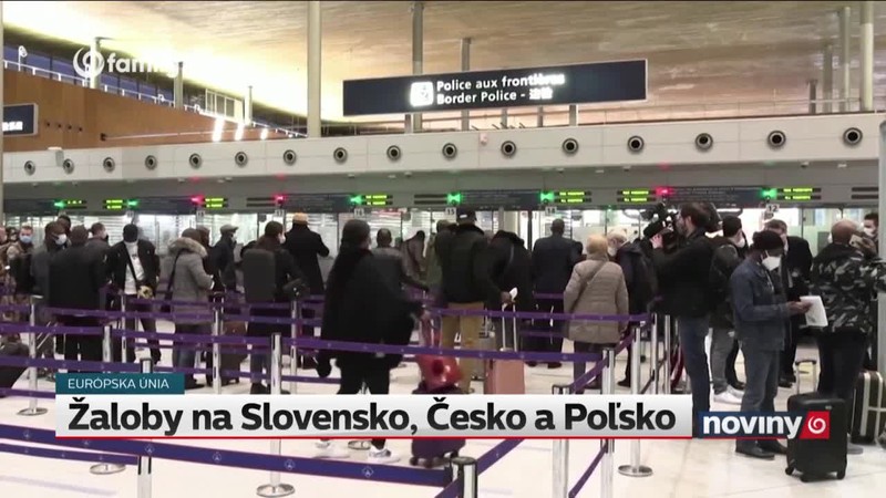 Žaloby na Slovensko, Česko a Poľsko