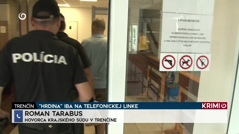 "HRDINA" IBA NA TELEFONICKEJ LINKE