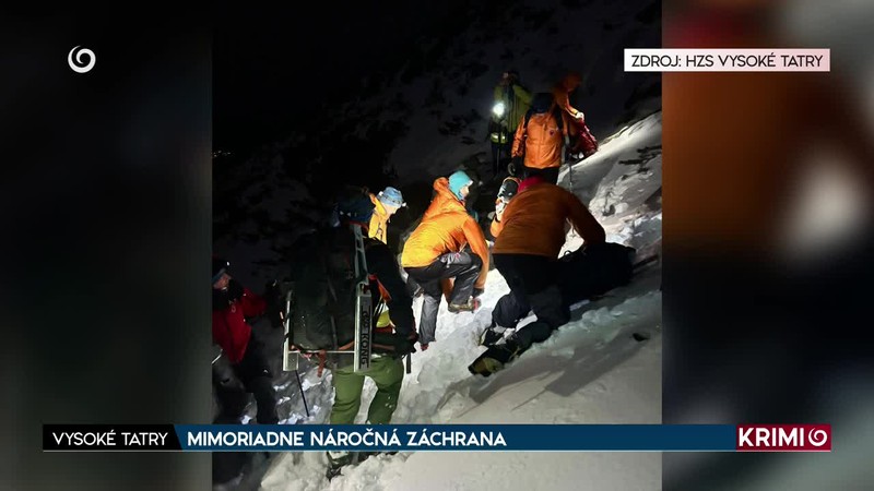 MIMORIADNE NÁROČNÁ ZÁCHRANA