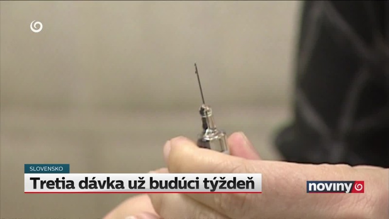 Tretia dávka už budúci týždeň