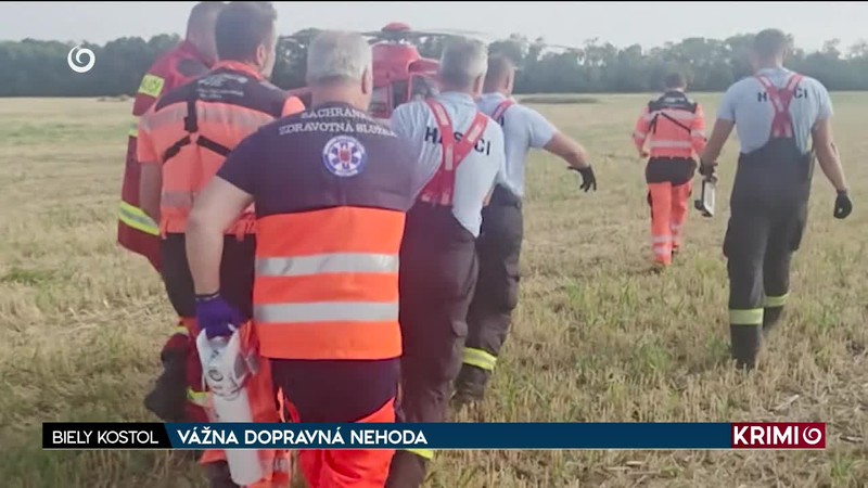 VÁŽNA DOPRAVNÁ NEHODA