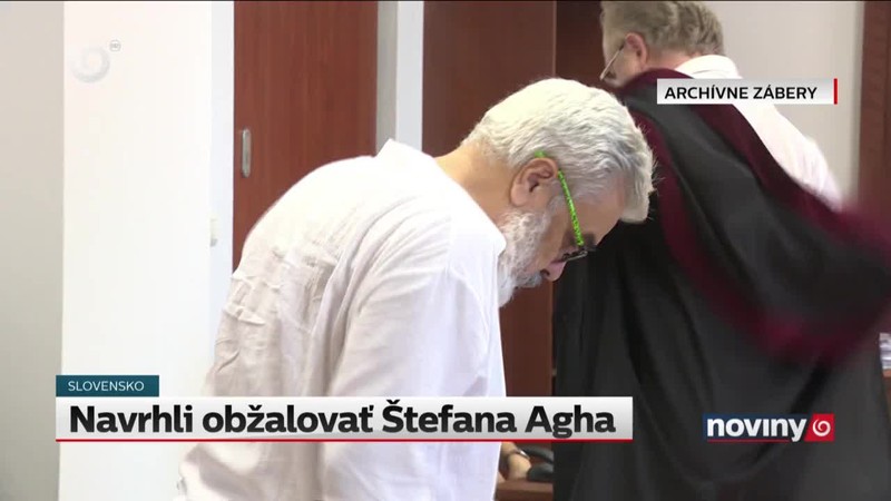 Navrhli obžalovať Štefana Agha