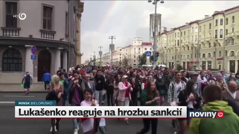Lukašenko reaguje na hrozbu sankcií