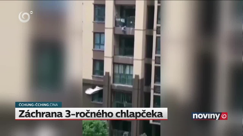 Záchrana 3-ročného chlapčeka