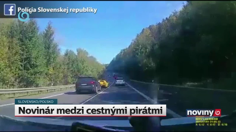 Novinár medzi cestnými pirátmi