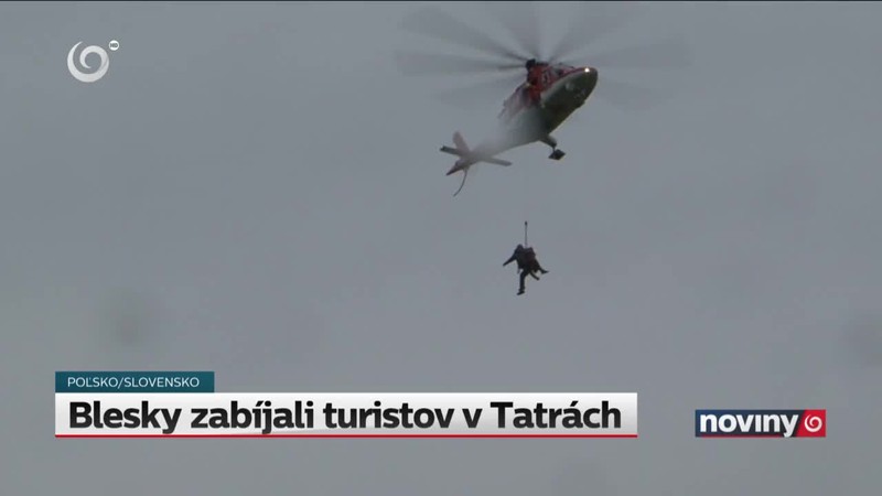 Blesky zabíjali turistov v Tatrách