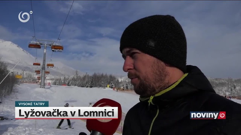 Lyžovačka v Lomnici