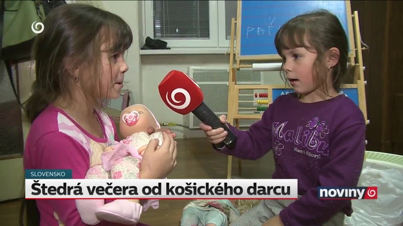 Štedrá večera od košického darcu
