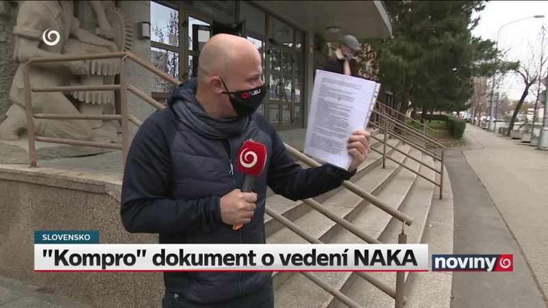 "Kompro" dokument o vedení NAKA