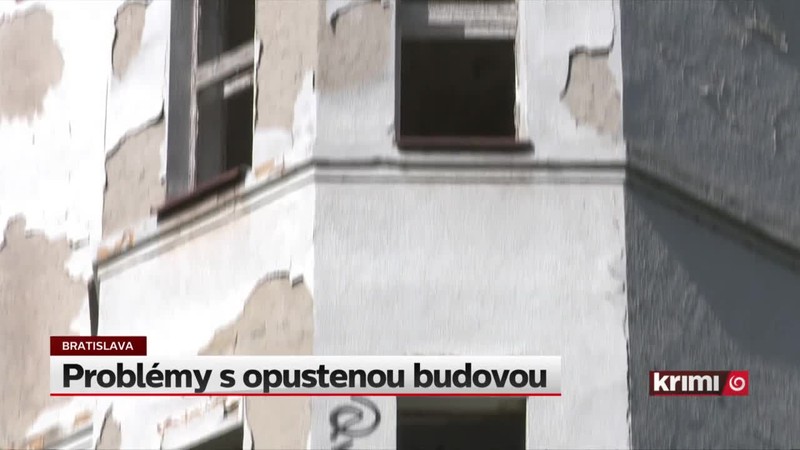 Problémy s opustenou budovou