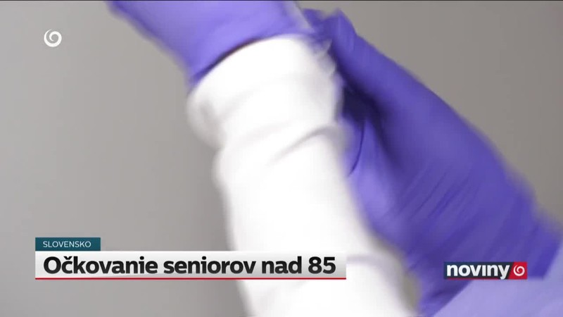 Očkovanie seniorov nad 85