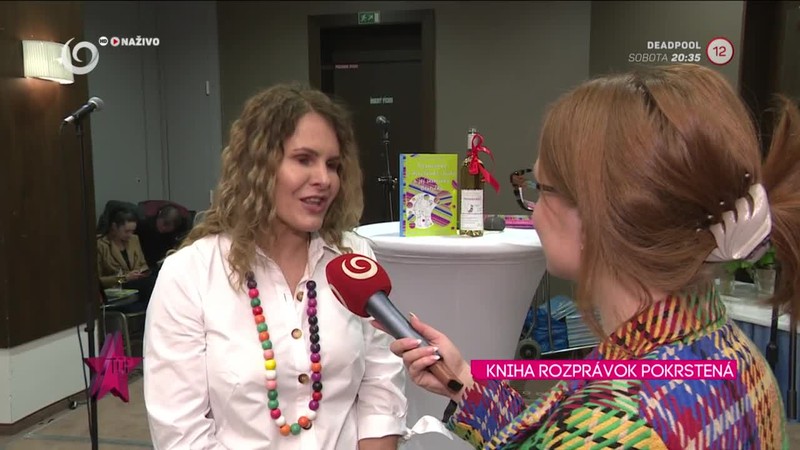 Bibiana Ondrejková krstila knihu