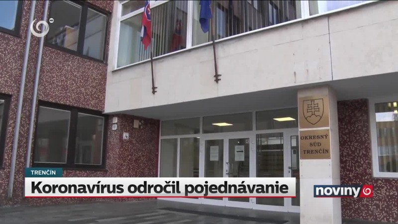 Koronavírus odročil pojednávanie