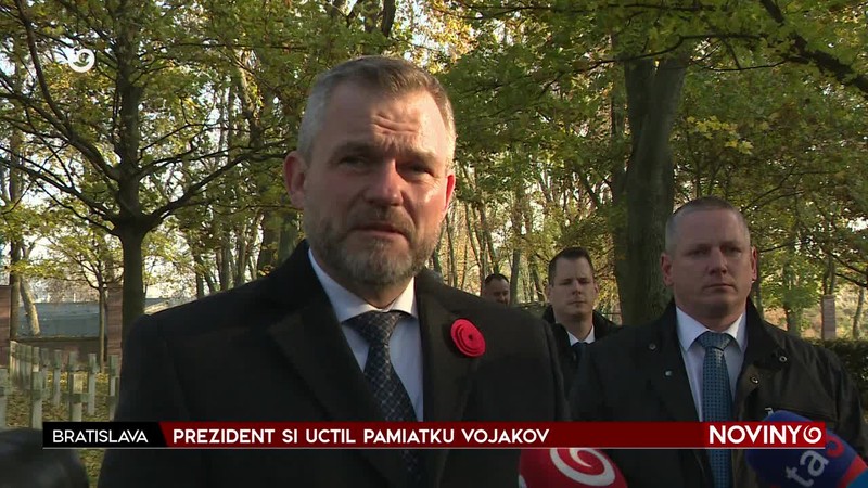PREZIDENT SI UCTIL PAMIATKU VOJAKOV