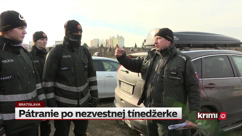Pátranie po nezvestnej tínedžerke