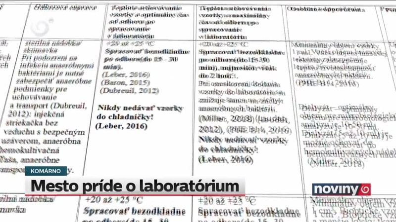 Mesto príde o laboratórium
