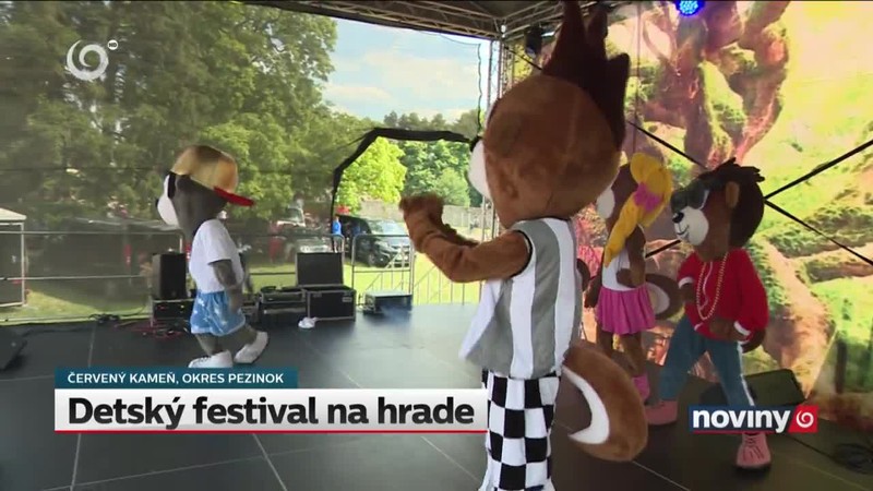 Detský festival na hrade