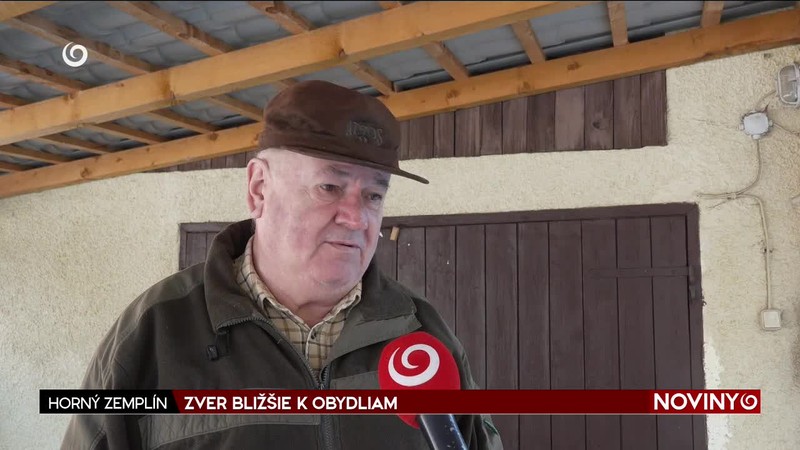 ZVER BLIŽŠIE K OBYDLIAM