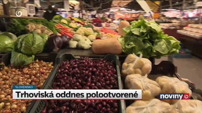 Trhoviská oddnes polootvorené
