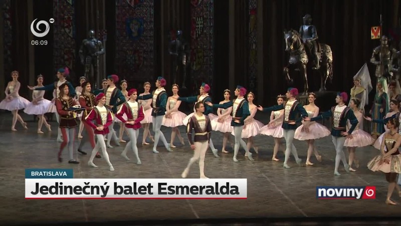 Jedinečný balet Esmeralda