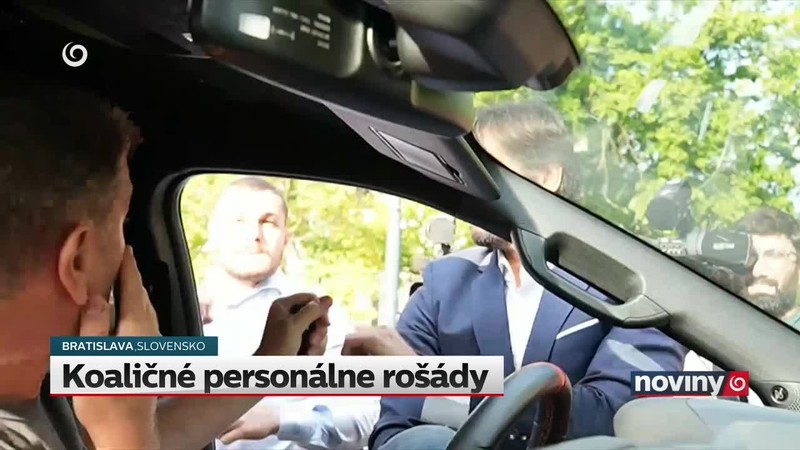 Koaličné personálne rošády
