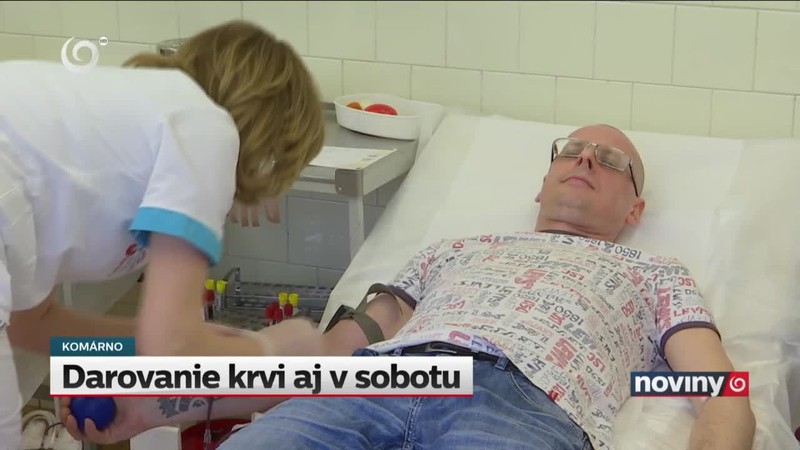 Darovanie krvi aj v sobotu