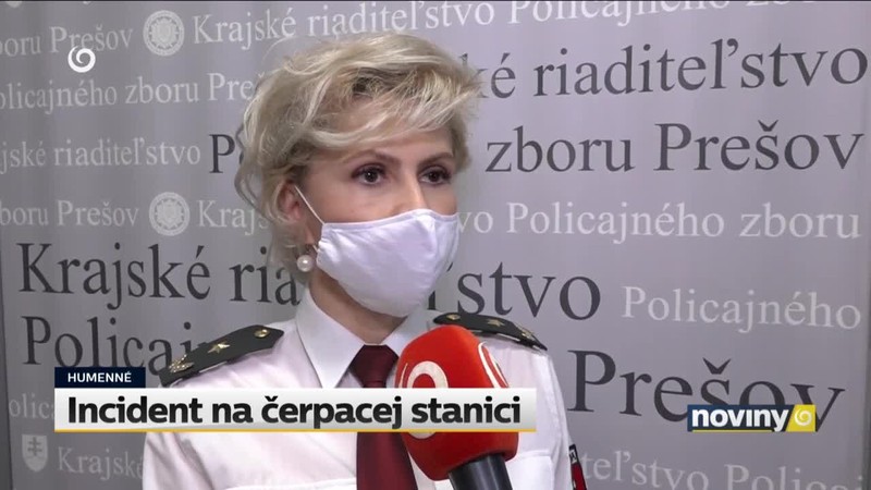 Incident na čerpacej stanici