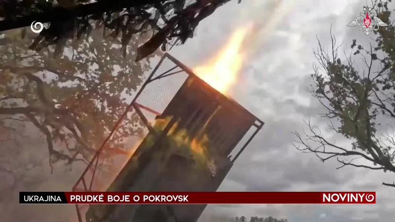 PRUDKÉ BOJE O POKROVSK