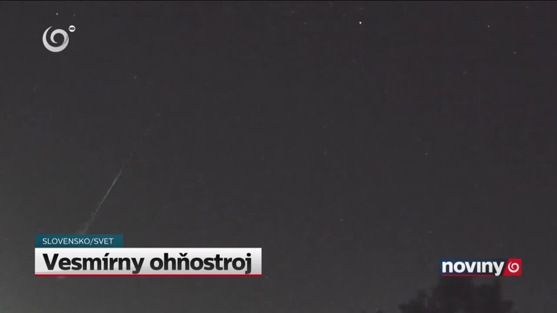 Vesmírny ohňostroj