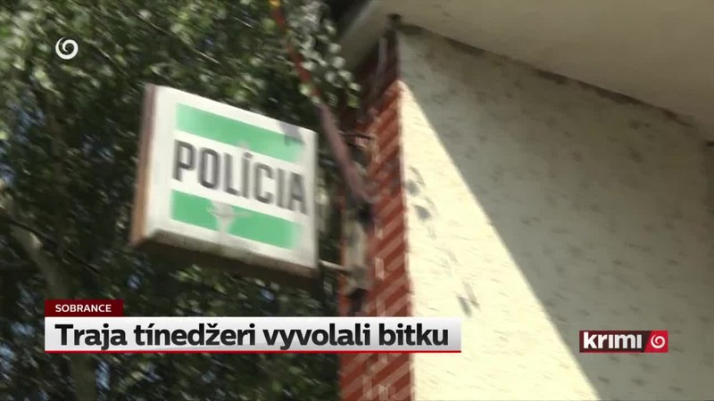 Traja tínedžeri vyvolali bitku