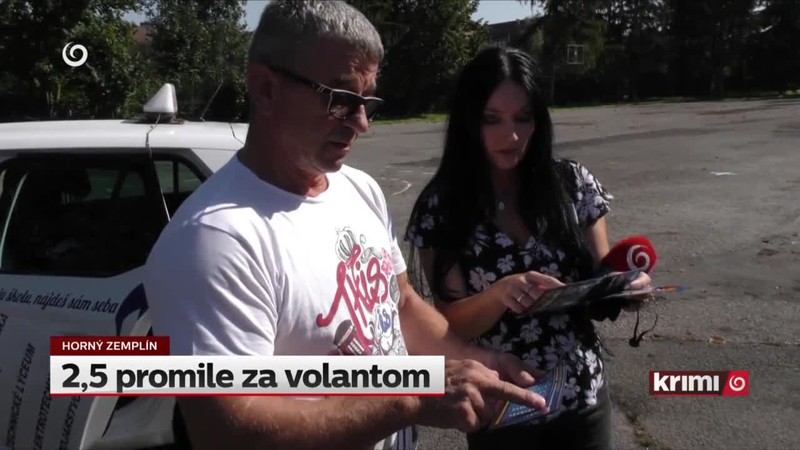 2,5 promile za volantom