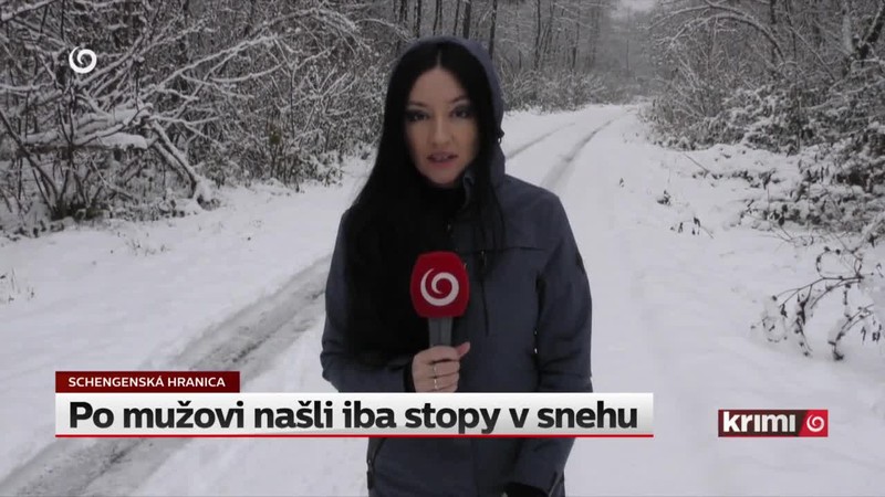 Po mužovi našli iba stopy v snehu