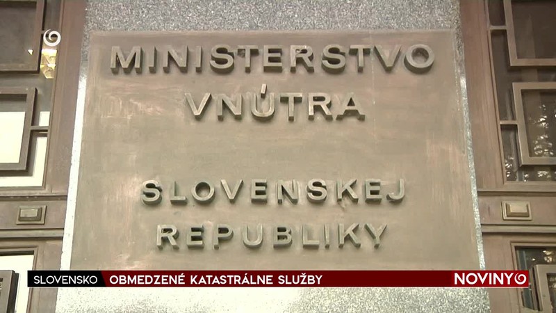 OBMEDZENÉ KATASTRÁLNE SLUŽBY