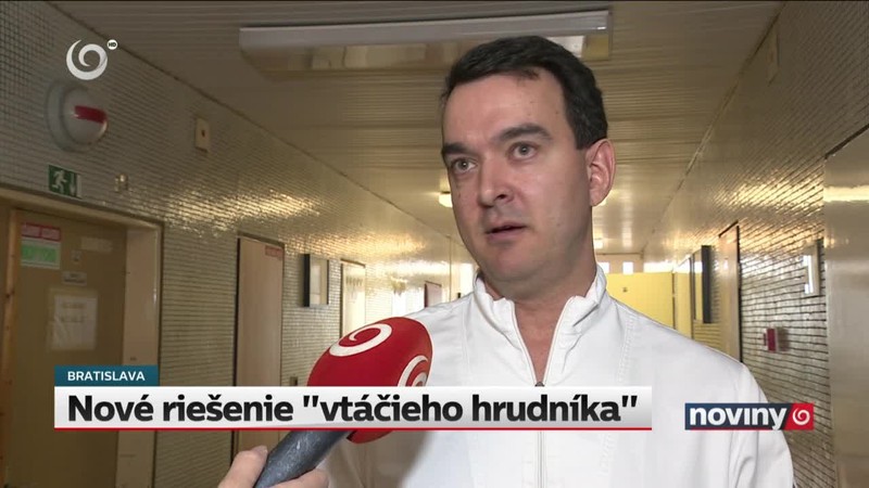 Nové riešenie "vtáčieho hrudníka"
