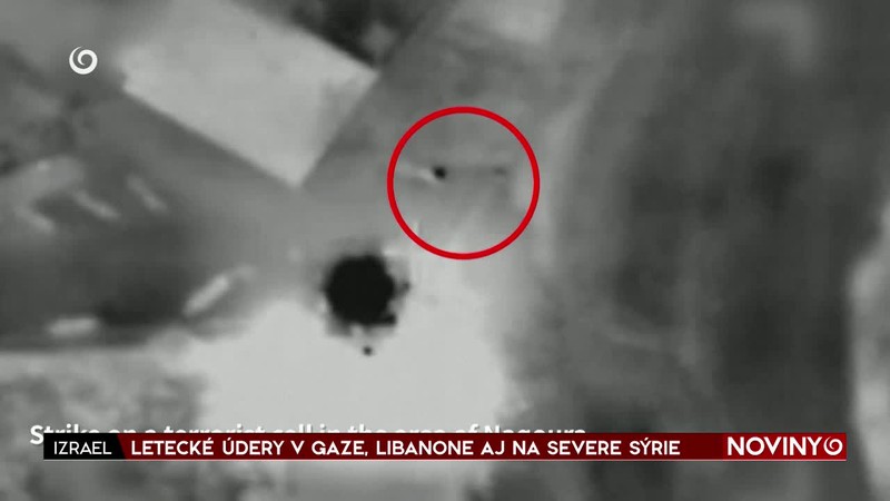 LETECKÉ ÚDERY V GAZE, LIBANONE AJ NA SEVERE SÝRIE