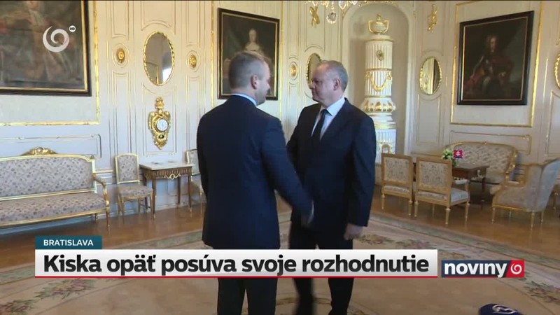 Kiska opäť posúva svoje rozhodnutie