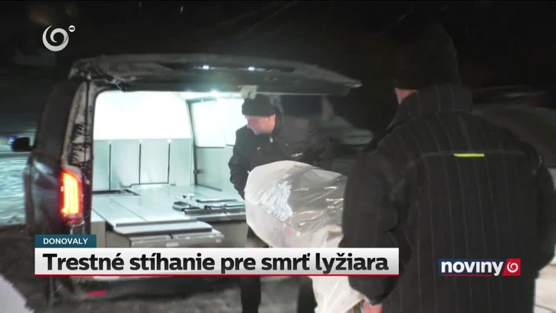 Trestné stíhanie pre smrť lyžiara