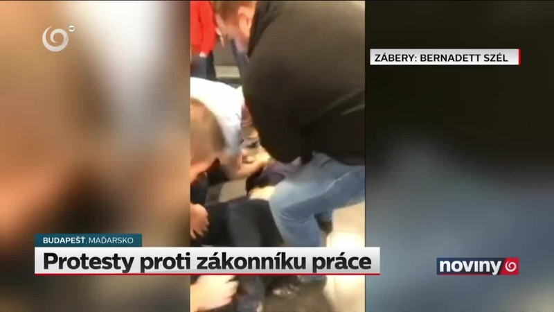 Protesty proti zákonníku práce