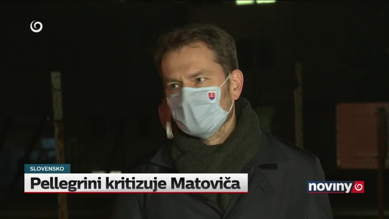 Pellegrini kritizuje Matoviča