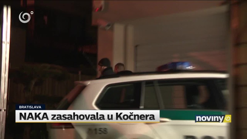 NAKA zasahovala u Kočnera