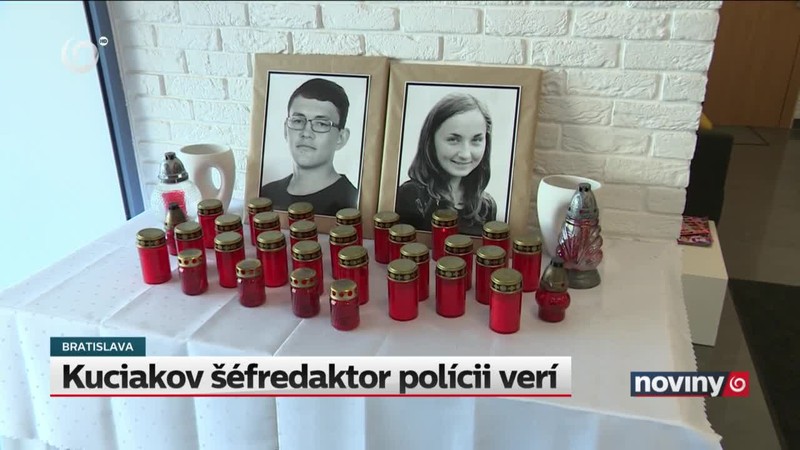 Kuciakov šéfredaktor polícii verí