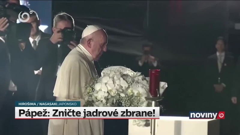 Pápež: Zničte jadrové zbrane!