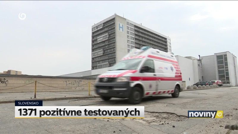 1371 pozitívne testovaných