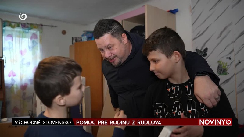 POMOC PRE RODINU Z RUDLOVA