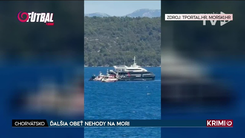 ĎALŠIA OBEŤ NEHODY NA MORI